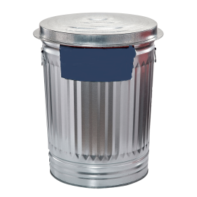31-Gallon Steel Trash Can